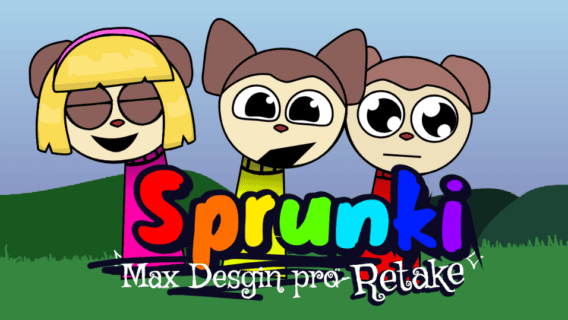 Game preview image for Sprunki Retake: Max Design Pro