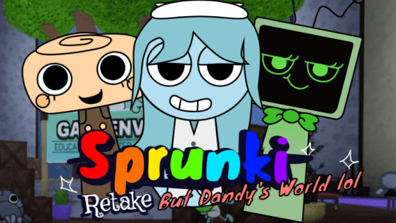 Game preview image for Sprunki Retake: Dandy’s World