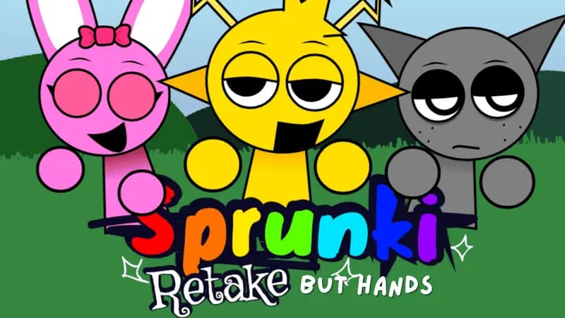 Game preview image for Sprunki Retake But Hands