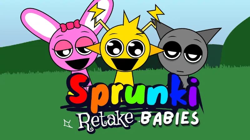 Game preview image for Sprunki Retake Babies