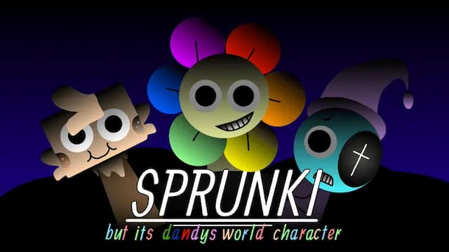 Sprunki But Dandys World Characters