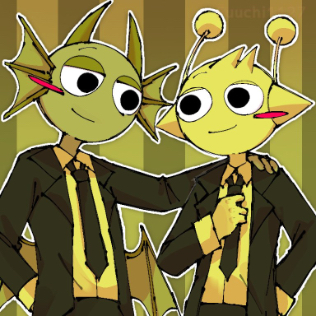 Sprunki characters in business suits