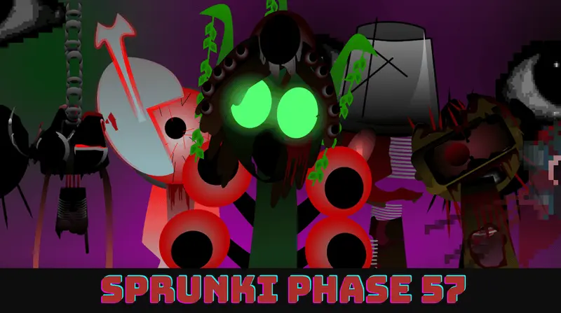 Game preview image for Sprunki Phase 57