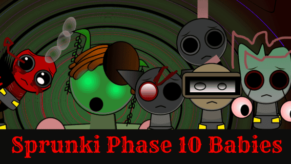 Game preview image for Sprunki Phase 10 Babies