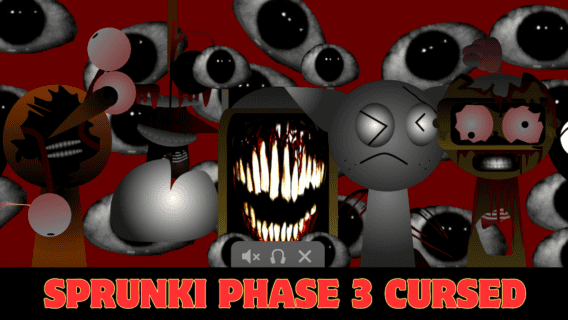 Game preview image for Sprunki Phase 3: Cursed