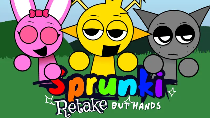 Sprunki Retake But Hands - Sprunki Fan Game and Mod