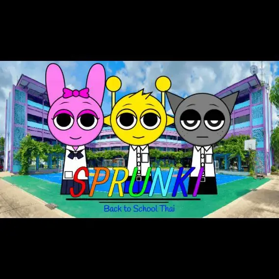 Sprunki but Back to School Thailand