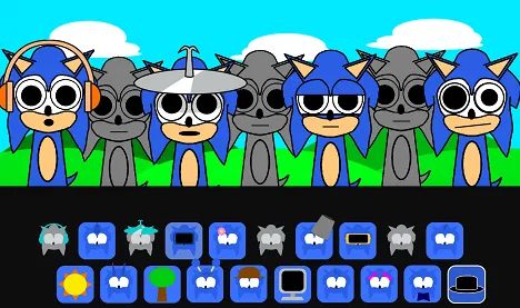 Sprunki Sonic Takeover