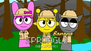 Sprungle Banana with Sprunki