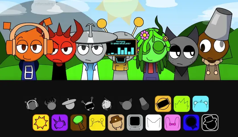 Sprunk Box Normal Sprunkobox Remastered | Sprunki.cool