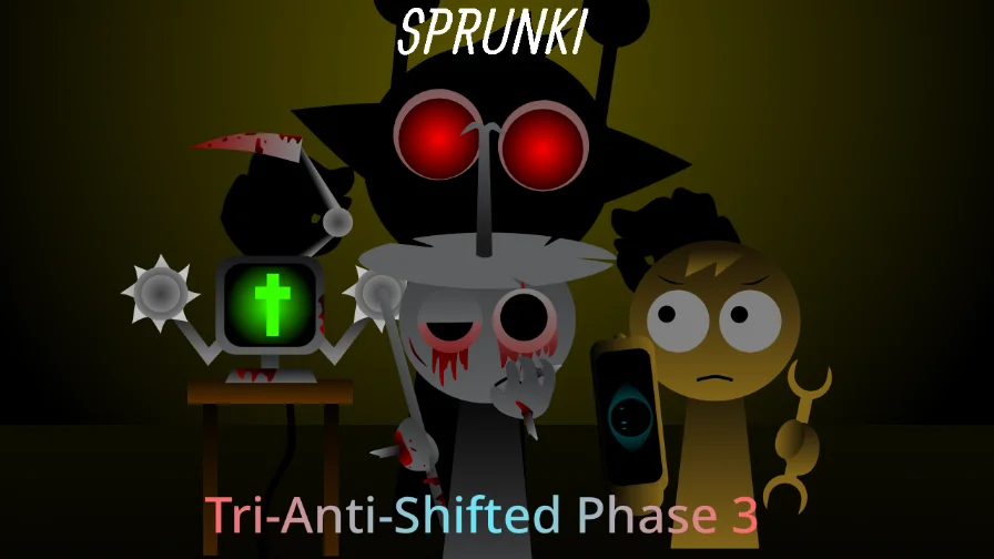 Sprunki Tri Anti Shifted Phase 3 Sprunki cool