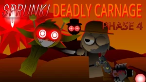 Sprunki Crimson Cataclysm Deadly Carnage Phase 4 - Sprunki new-mods Mod