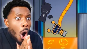 Black Tried SAVING FUNBOT from LAVA! - Sprunki new-mods Mod