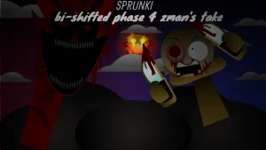 Sprunki Bi-Shifted Phase 4 Zman's Take game cover - play free online on Sprunki.cool