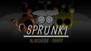 Sprunki - Blackness Chaos game cover - play free online on Sprunki.cool