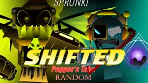 Sprunki But Shifted Pepper's Take But Random - Sprunki new-mods Mod