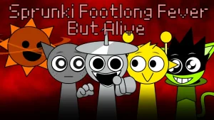 Sprunki Footlong Fever But Alive - Sprunki new-mods Mod