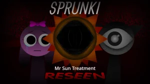 Sprunki Mr. Sun Treatment: RESEEN - Sprunki new-mods Mod