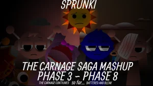 Sprunki The Carnage Saga Mashup - Sprunki new-mods Mod