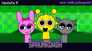 Sprunkmetry Dash - Sprunki new-mods Mod