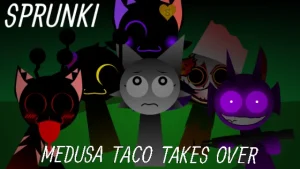 Sprunki Medusa Taco Take Over - Sprunki new-mods Mod