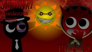 Sprunki - Murderous Planet Phase 3 game cover - play free online on Sprunki.cool