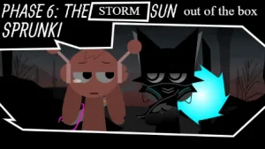 Sprunki Phase 6 The Storm Sun Out Of The Box - Sprunki Phase Mod