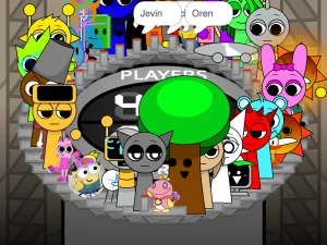 AY in Tick Drop! Sprunki but There Are Two Mr. Suns game cover - play free online on Sprunki.cool