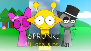Sprunki All One's Realm game cover - play free online on Sprunki.cool
