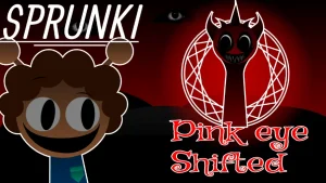Sprunki pink eye shifted - Sprunki new-mods Mod