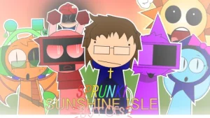 Sprunki Sunshine Isle but Sprunki OCs